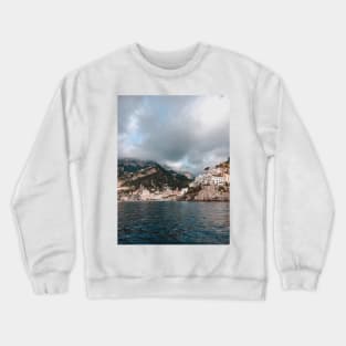 Amalfi, Amalfi Coast, Italy - Travel Photography Crewneck Sweatshirt